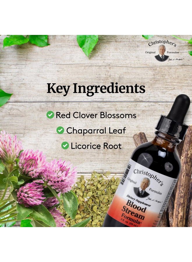 Christopher's Original Formulas Dr. Christopher's Formula Blood Stream (Replaces Red Clover Combination Extract) - 2oz - Liquid - Image 3