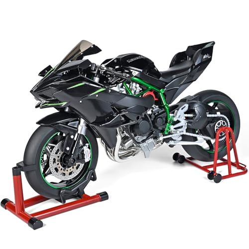 RZAPE Die Cast Motorcycle 16 Scale for Kawasaki H2R Motorcycles Alloy Racing Motorcycle Model Power Toy Motorcycles Collection Kawasaki Model Motorcycles - Image 1