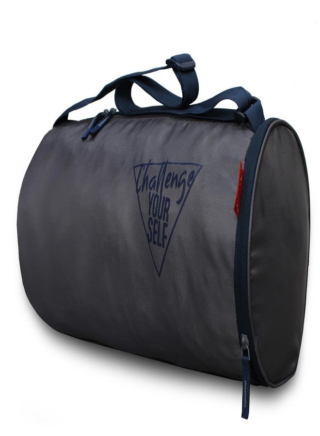 Sfane Sports Gym Bags (Grey & Blue) - Image 3