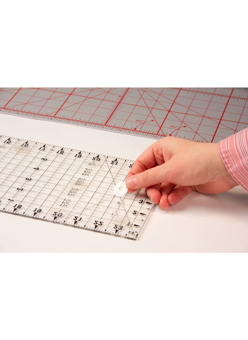 The Grace Company TrueCut TrueGrips Non-Slip Ruler Grips  - Image 3