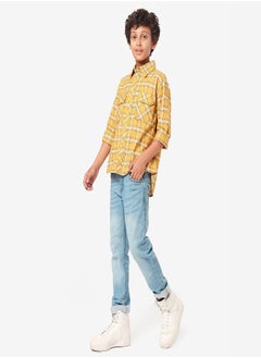 LILPICKS Boys Checkered Shirt 
