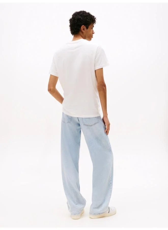 تومي جينز Flag Graphic Slim T-Shirt