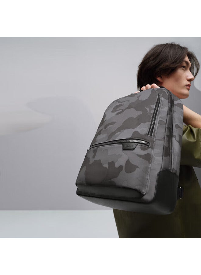 Tumi Harrison Series, Fashionable And Minimalist Men's Business Backpack, Camouflage Trendy Commuter Laptop Bag, Gift - Image 1