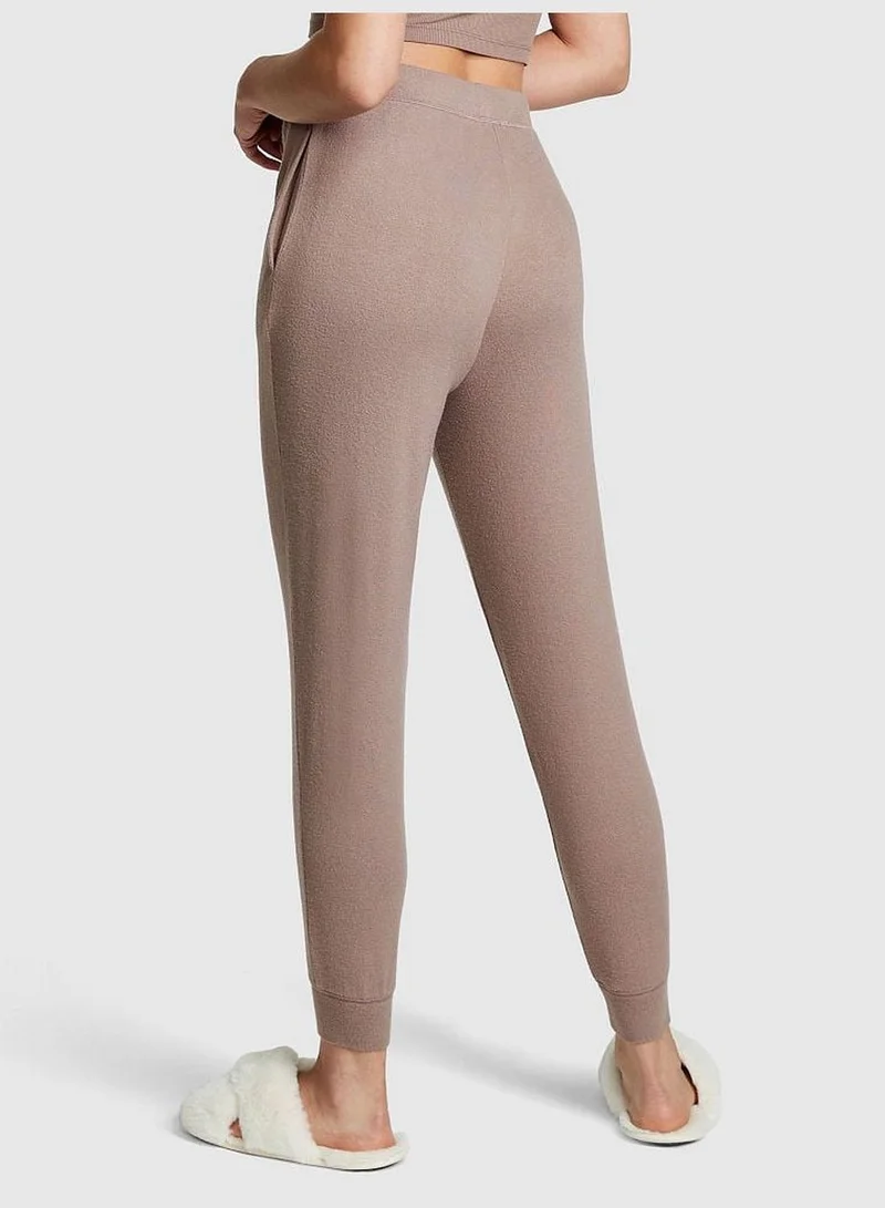 PINK Cozy Jogger Sleep Pants