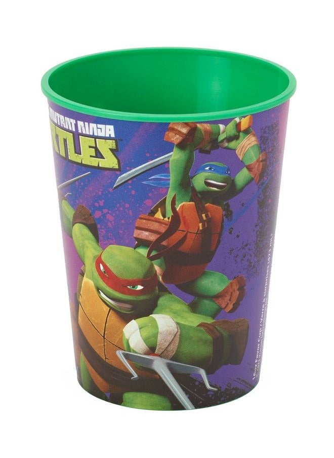 American Greetings - Teenage Mutant Ninja Turtle (Tmnt) Party Supplies 16 Oz. Reusable Plastic Party Cup (12Count) - Image 1