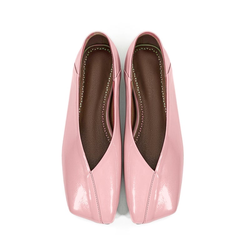 Women's Solid Flat Square-Toe Casual Shoes - Image 1