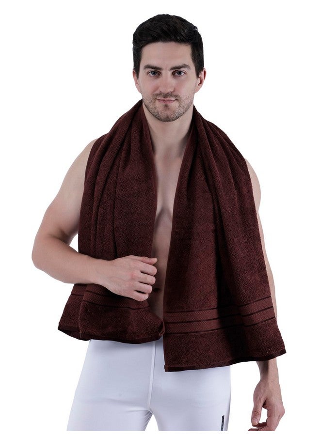 Dollar Bath Towel Cotton Soft, Large Size, 100% Cotton Towel - Highly Absorbent Size (75 X 150 Cm) for Men's and Women's 1 Piece Bath Towel (Brown) - Image 5