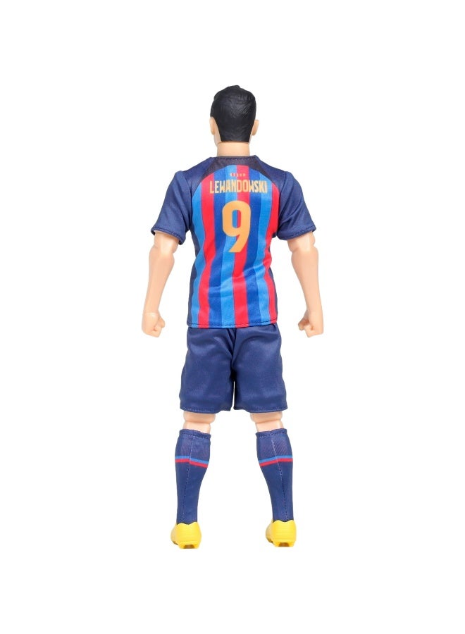 Sockers FC Barcelona Robert Lewandowski #9 Action Figure (30 cm) - Image 3