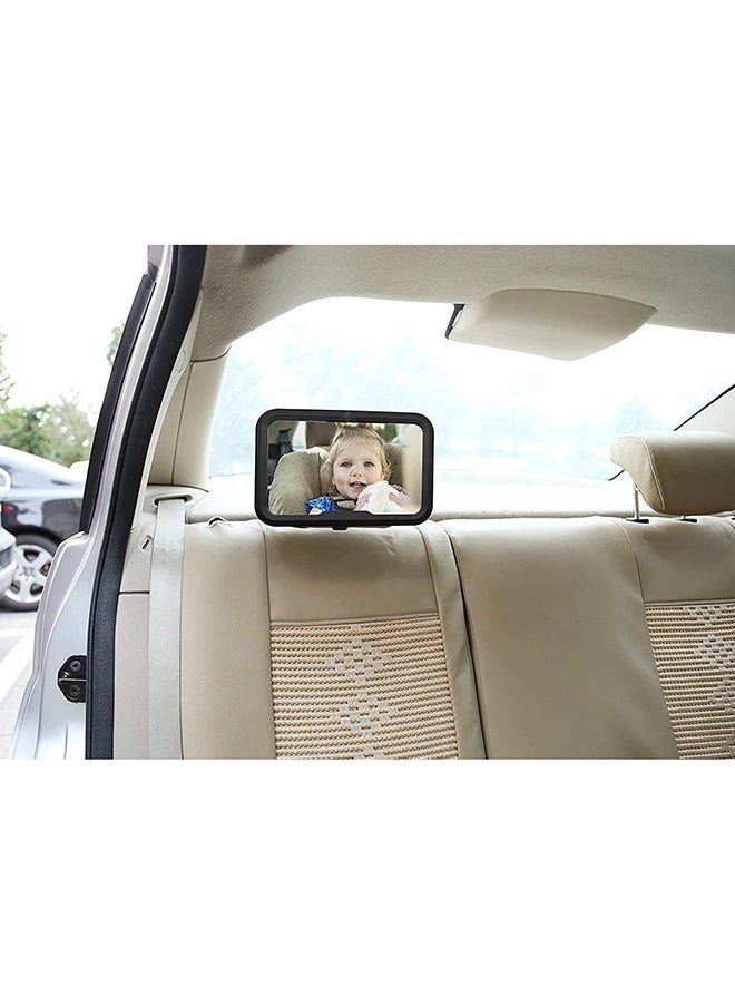 Baby Car Mirror – Clear Wide Angle View of Toddler Newborn, Infant or Children