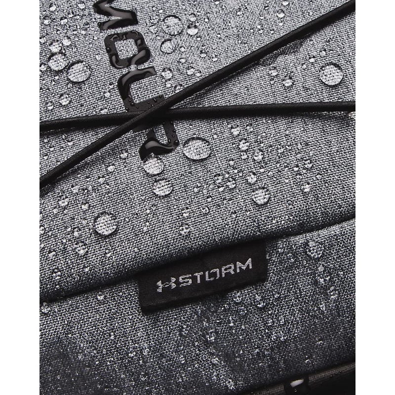 Under Armour Unisex-Adult Hustle Sport Backpack , Pitch Gray Medium Heather (012)/Black , One Size Fits All - Image 4