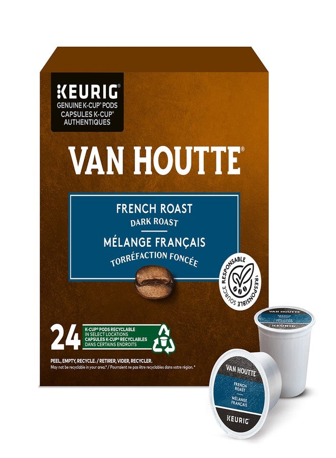 Van Houtte French Roast Coffee, K-Cup Portion Pack for Keurig Brewers (24 Count) - Image 1