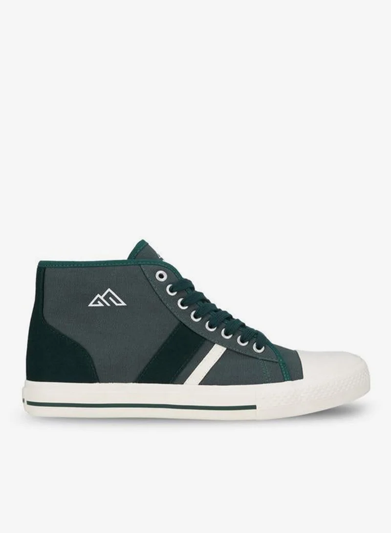 شو اكسبرس Men Striped Lace-Up Sneakers