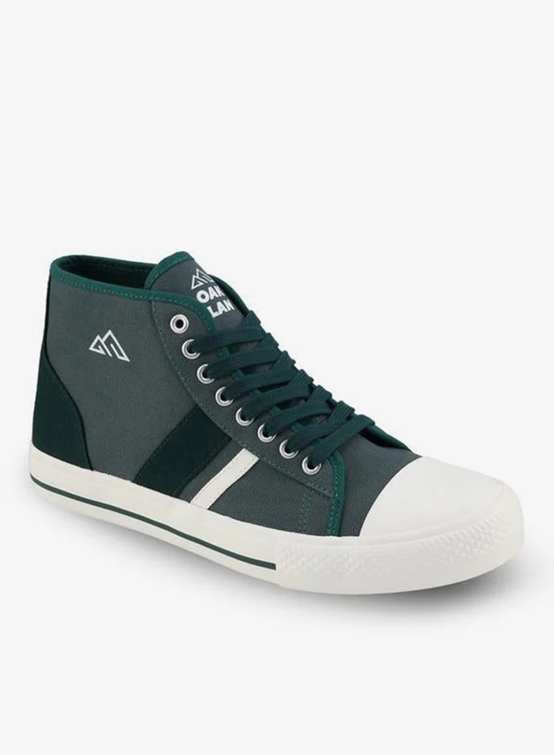 شو اكسبرس Men Striped Lace-Up Sneakers