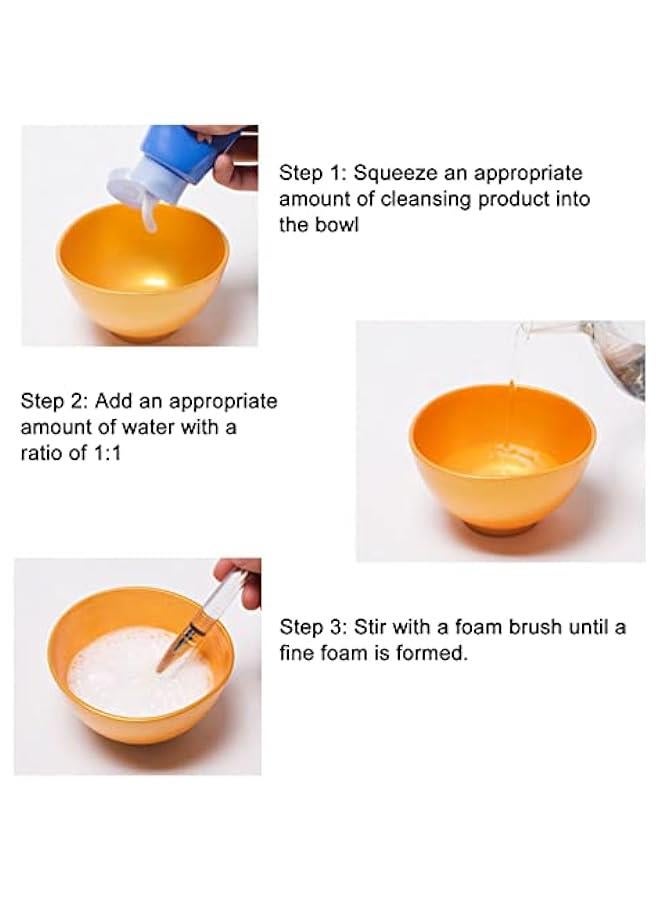 2 Pack Facial Brushes Fan Mask Brushes, Soft Facial Applicator Brushes Tools for Beauty Salon, Small - Image 3