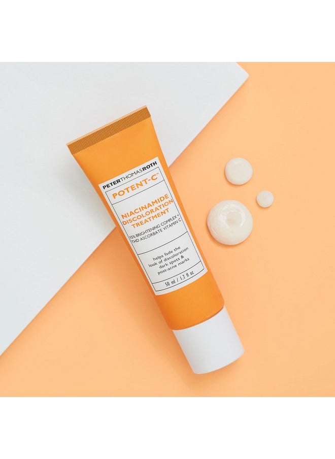 PETER THOMAS ROTH - Potentc Niacinamide Discoloration Treatment For Discoloration Dark Spots And Postacne Marks Intensive Brightening Treatment With Vitamin C And Niacinamide - Image 1