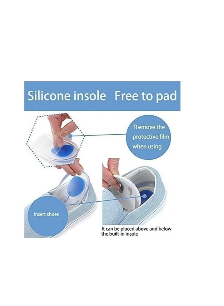 Relax Smart Silicone Cup Shaped Support Insoles - Image 2