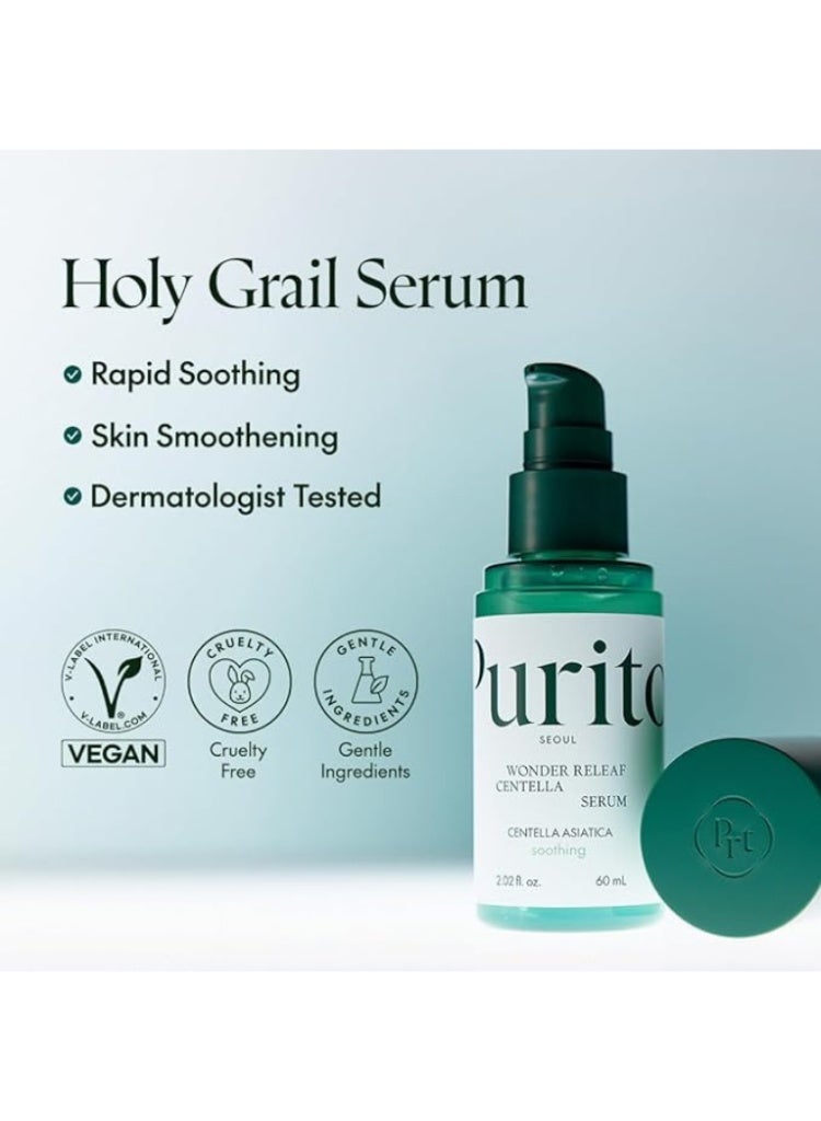 PURITO Sensitive & Irritated Skin Relief – PURITO Wonder Releaf Centella Serum for Redness, Repair & Stronger Barrier - Image 3