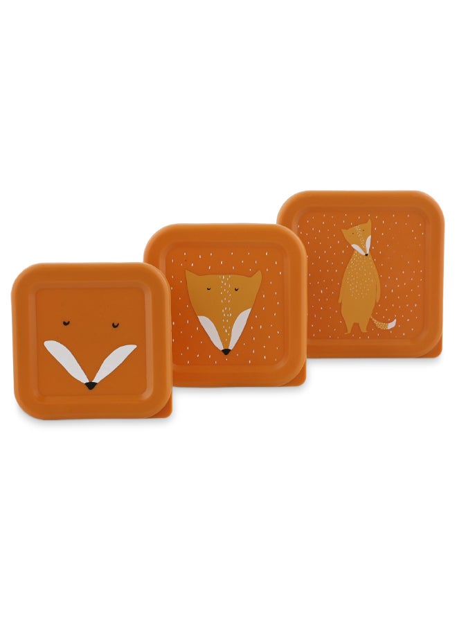 Trixie Snack Box Nesting - Set of 3 - Mr. Fox - Image 1