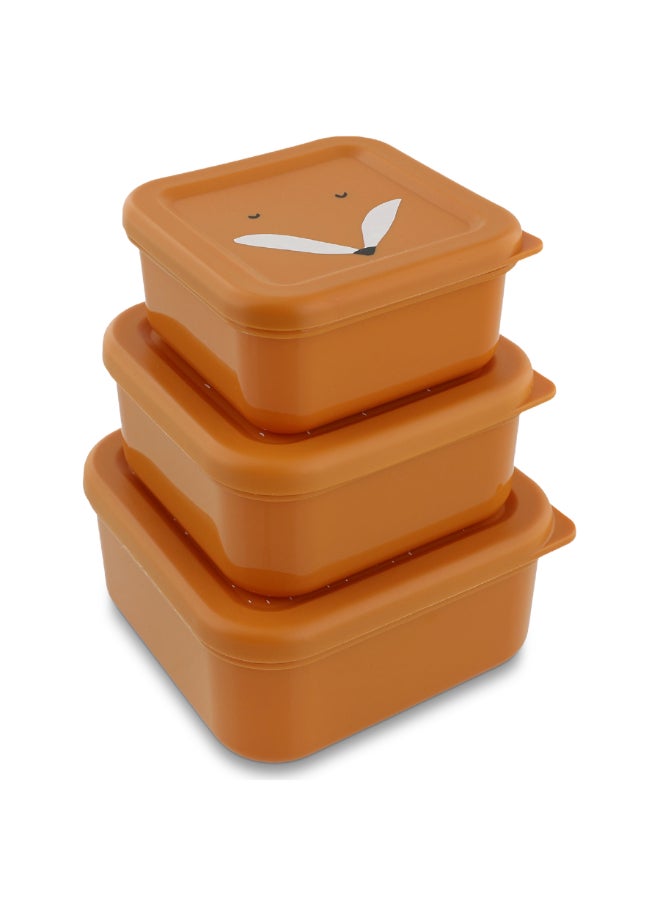 Trixie Snack Box Nesting - Set of 3 - Mr. Fox - Image 3