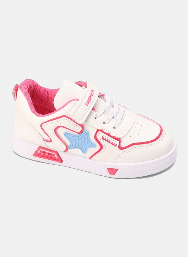 Grinta Kids Shoes - White&Red - Image 1