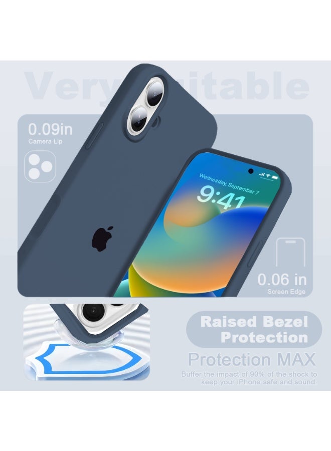 أوللاي آيفون 17 حالة واقية ، مادة السيليكون ، مقاومة للصدمات مع حماية عدسة الكاميرا وتغطية زر التحكم ، غطاء واقي للهاتف المحمول المضاد للصدمة ، متوافق مع إكسسوارات MagSafe - Image 3