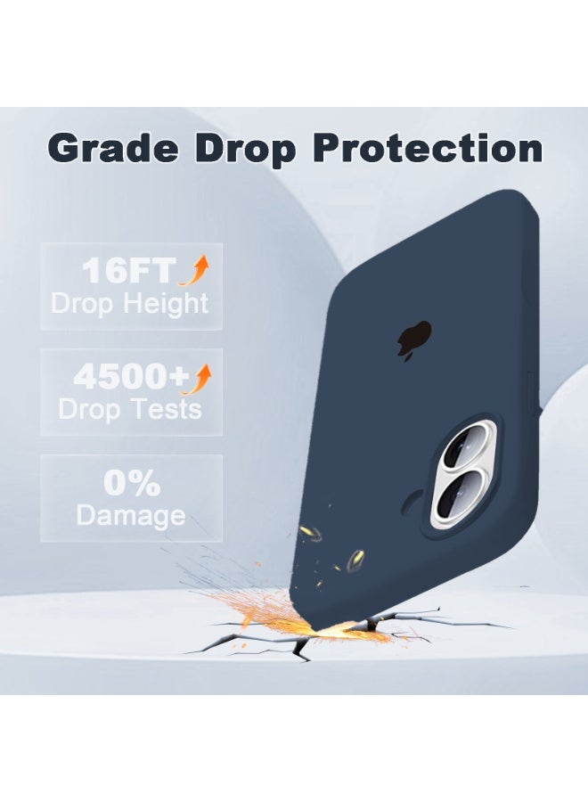 أوللاي آيفون 17 حالة واقية ، مادة السيليكون ، مقاومة للصدمات مع حماية عدسة الكاميرا وتغطية زر التحكم ، غطاء واقي للهاتف المحمول المضاد للصدمة ، متوافق مع إكسسوارات MagSafe - Image 2