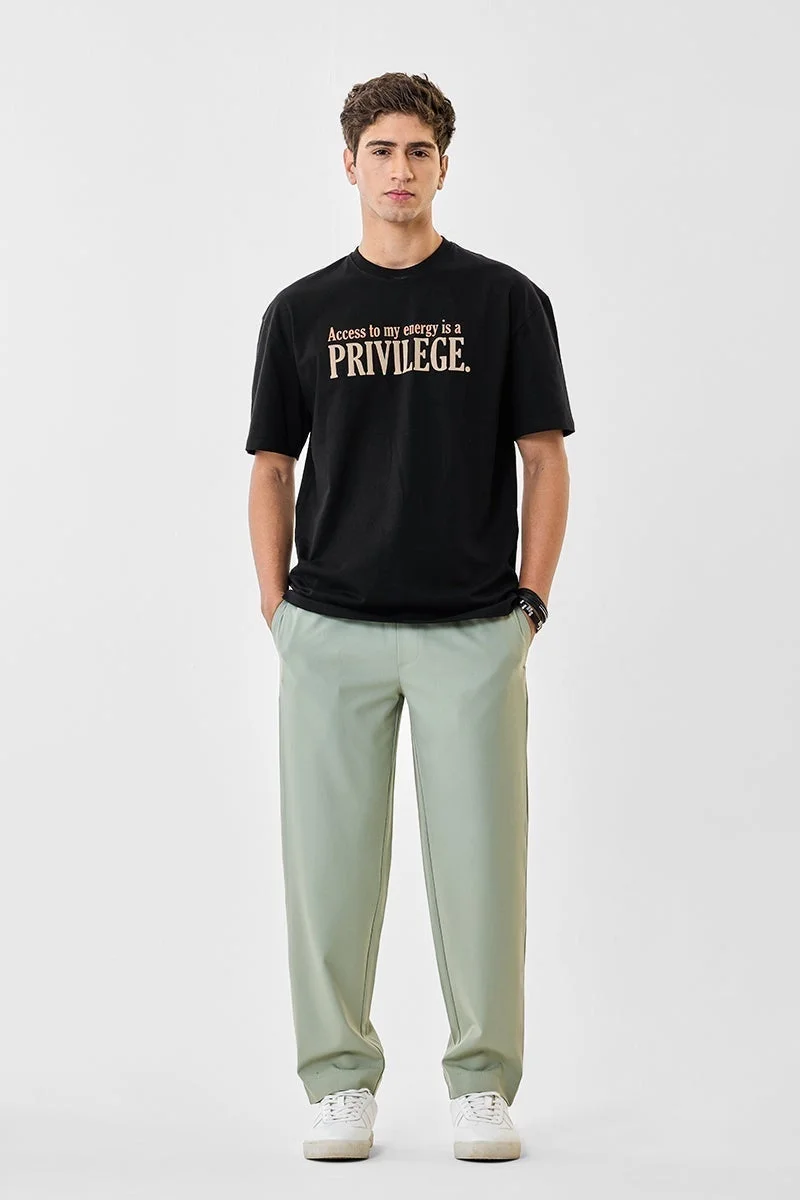 SNITCH Previlege Oversized T-Shirt