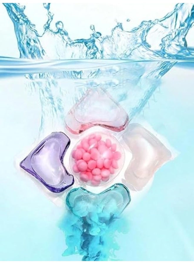 كبسولات غسيل ملابس 5 في 1 بتركيبة مركزة – تنظيف عميق وإزالة فعالة للبقع مع إنزيمات نشطة – عطر ثابت يدوم طويلاً مع حماية وتنعيم للأقمشة - Image 1