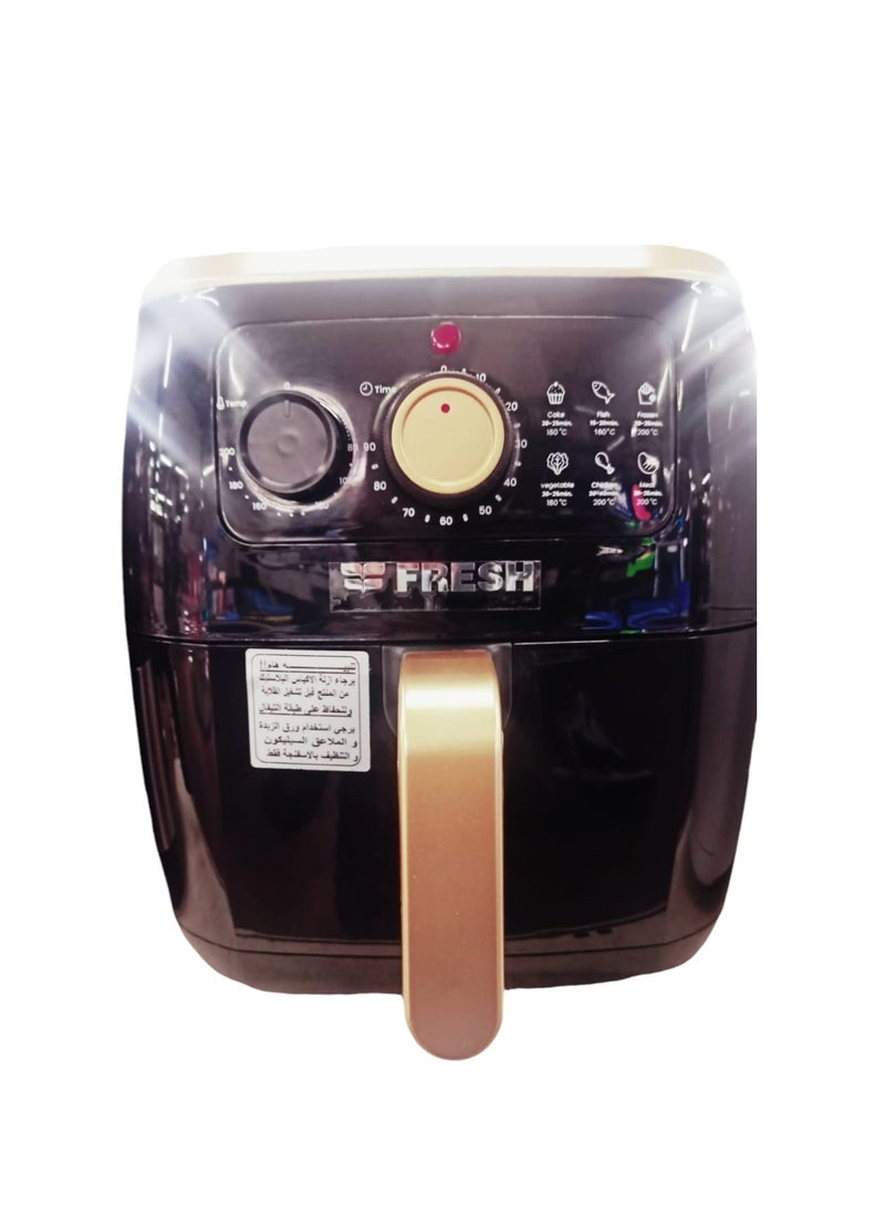FAF-M1800 - Fresh mechanical fryer, 7 liters capacity, 1800 watts, golden color, model number 8915