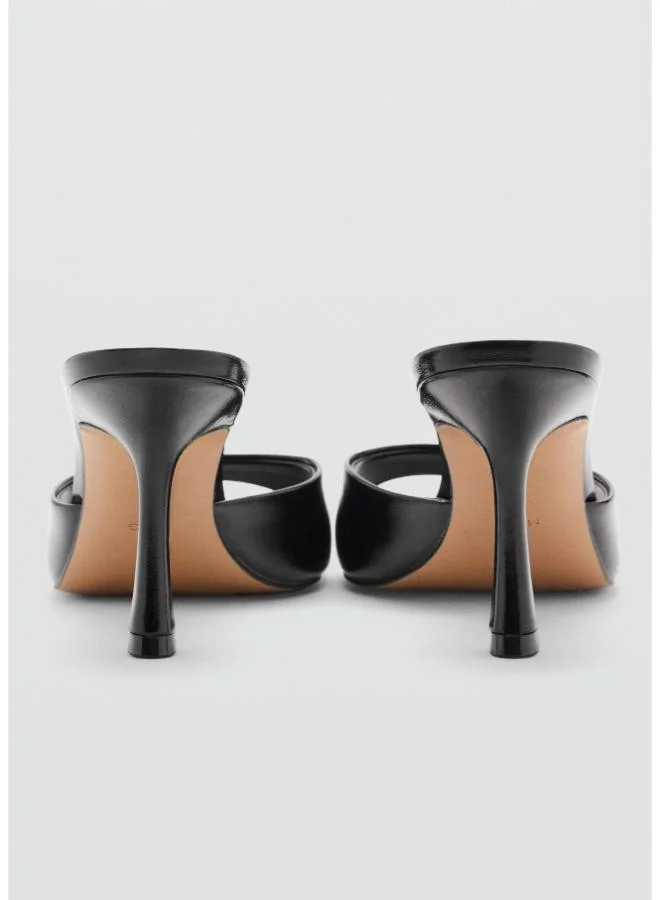 Mango Pointed Heel Sandals
