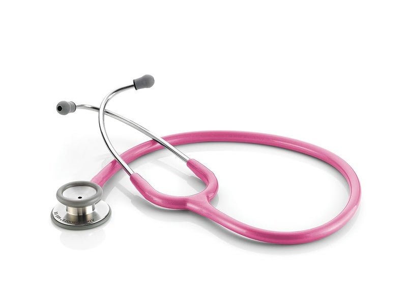 ADC - 603MRS Adscope 603 Premium Stainless Steel Clinician Stethoscope with Tunable AFD Technology,, Metallic Raspberry - Image 1