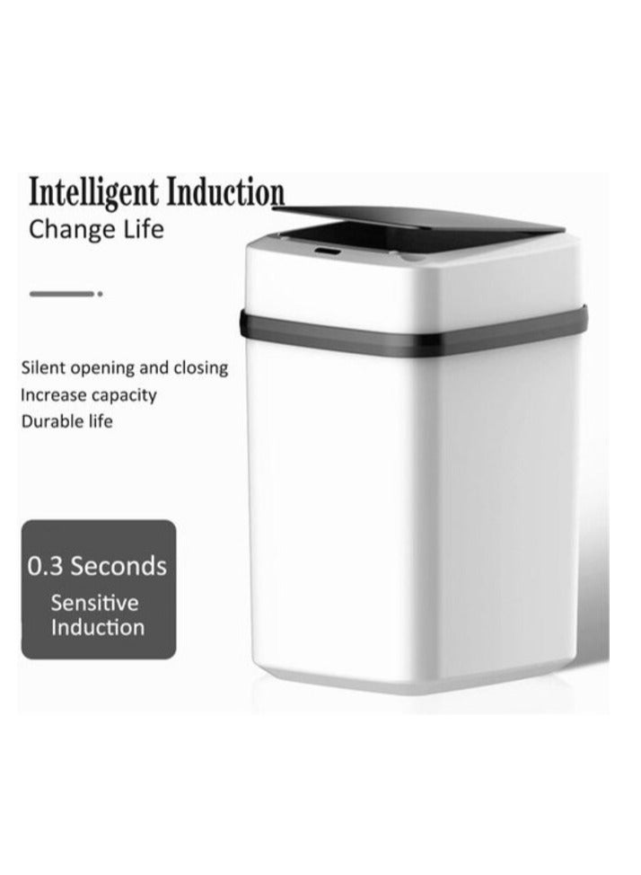 PROMASS 10L Automatic Trash Can With Lid Home Smart Garbage Bin Powered by Batteries - Image 2