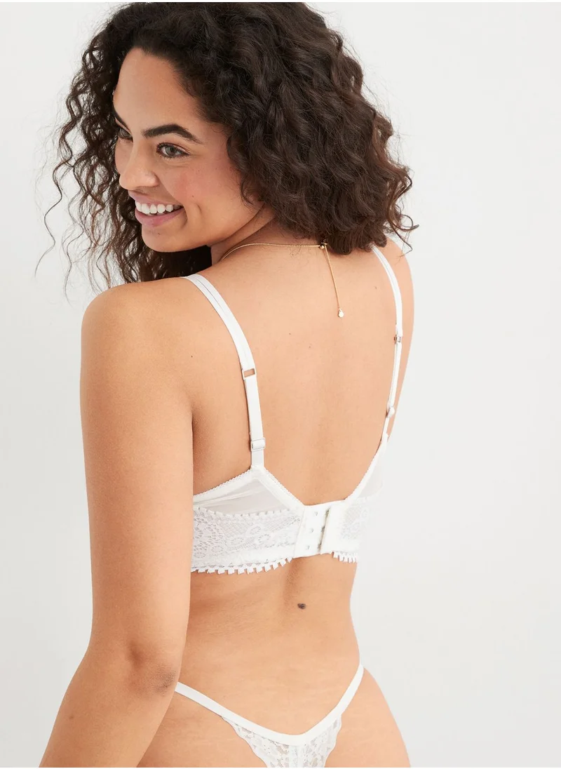 Aerie Lace Detail Bra