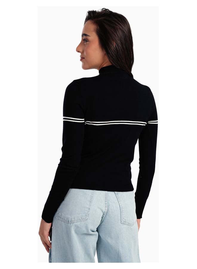 Asymmetrical Slim Fit Pullover