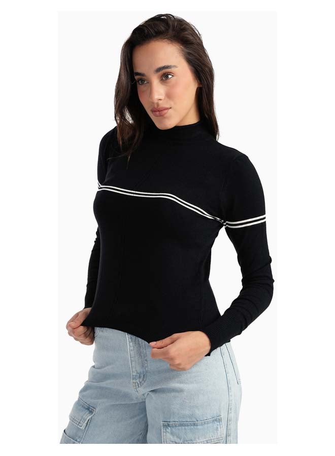Asymmetrical Slim Fit Pullover