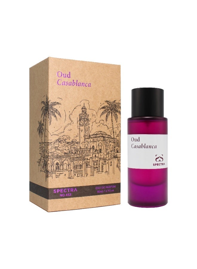 Spectra 453 Oud Casablanca EDP Unisex Perfume – 80ml - Image 1