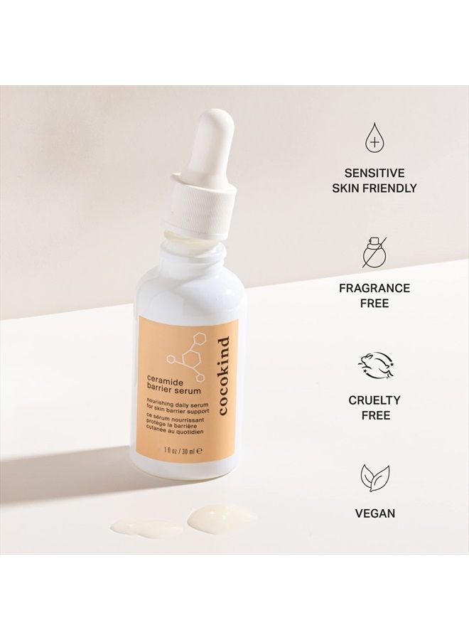 Cocokind Ceramide Serum, Hydrating Serum for Face, Skin Barrier Repair Face Serum with Ceramides, Ceramide Moisturizer and Lactic Acid Serum - Image 5