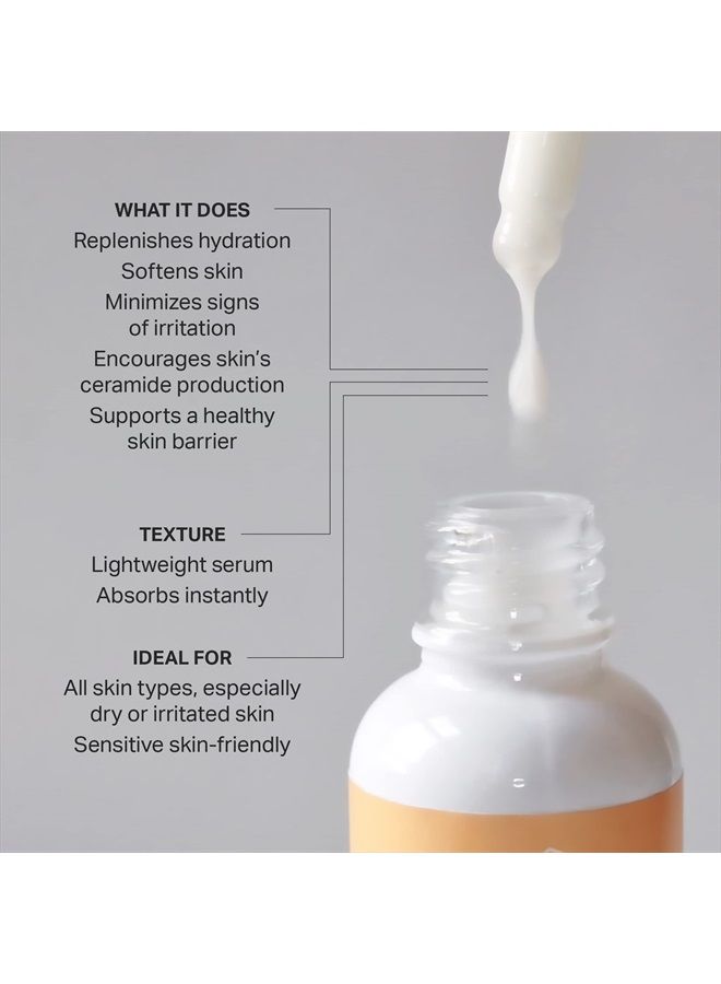 Cocokind Ceramide Serum, Hydrating Serum for Face, Skin Barrier Repair Face Serum with Ceramides, Ceramide Moisturizer and Lactic Acid Serum - Image 2