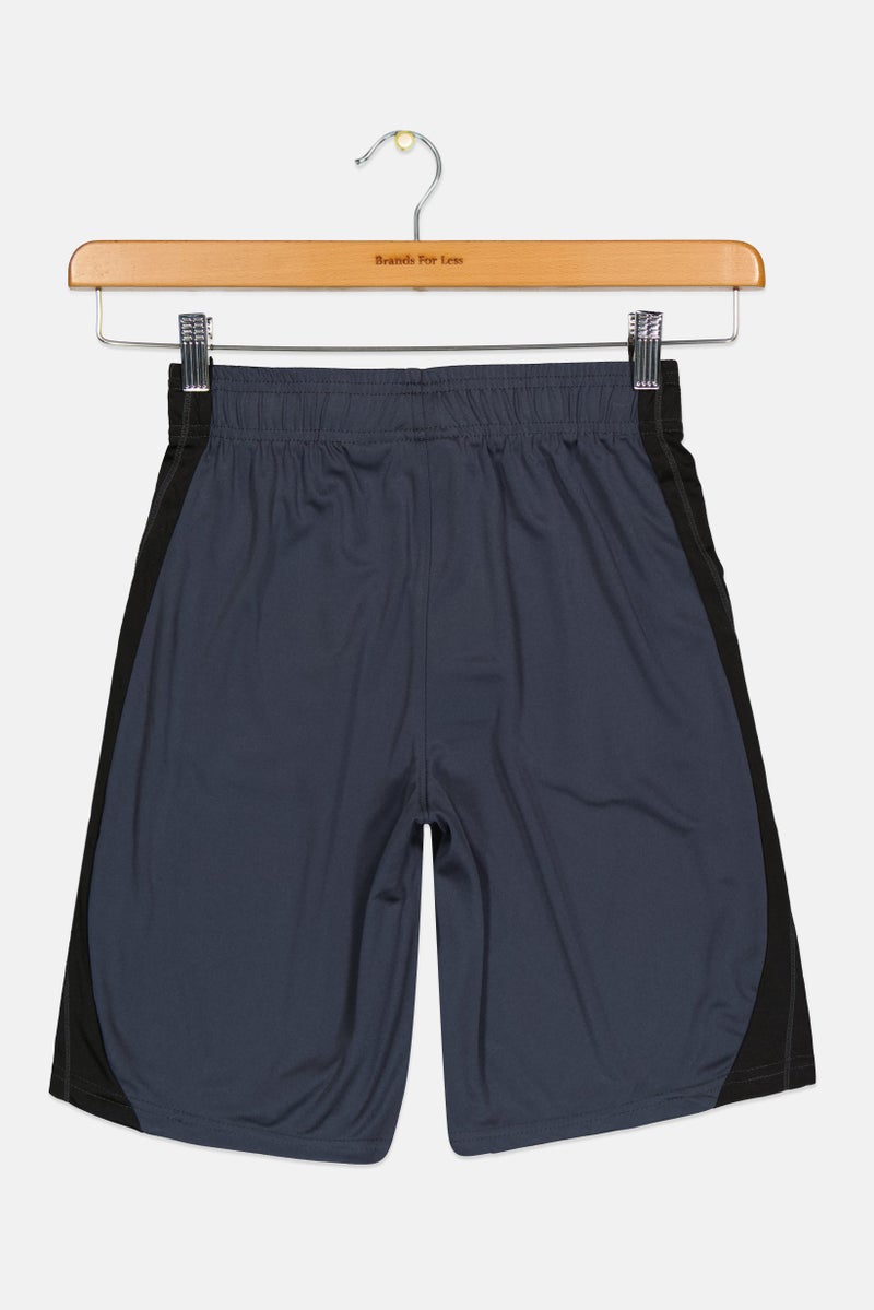 PUMA Kids Boy Sportswear Fit Training Shorts, Grey - Image 2