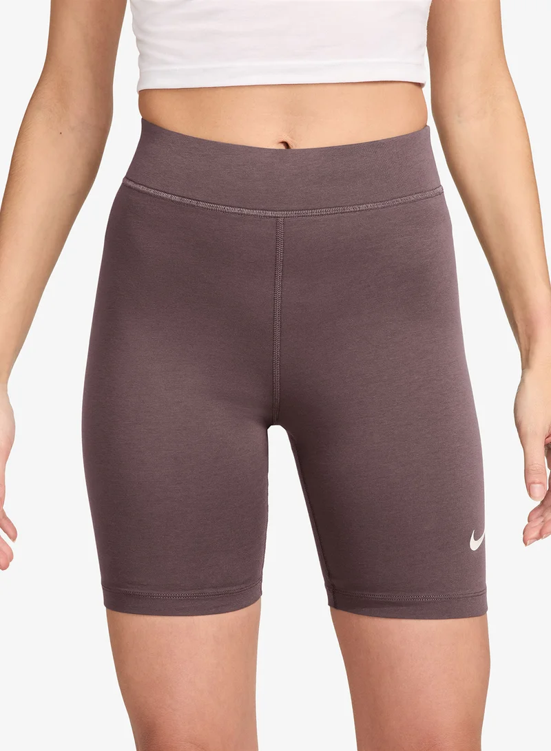 نايكي شورت كلاسيك عالي الخصر مقاس  بوصات