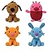 Sago Mini Plush Gift Pack 4 Stuffed Animals with Transforming Cardboard Playhouse Pretend Play Kids Toys for Boys Girls Ages 3 and up - Image 3