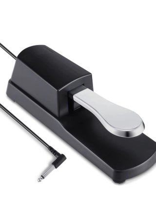 Piano Sustain Pedal, Keyboard Sustain Pedal for Digital Piano Electronic Keyboard MIDI Synthesizer, Sturdy Durable, with Polarity Switch, 1/4'' (6.35mm) Input Plug (Sustain Pedal) - pzsku/Z830030B9E126847D1AD1Z/45/_/1680291451/7b7ae5b8-98e0-4a66-84a9-6dbe18b6fe30