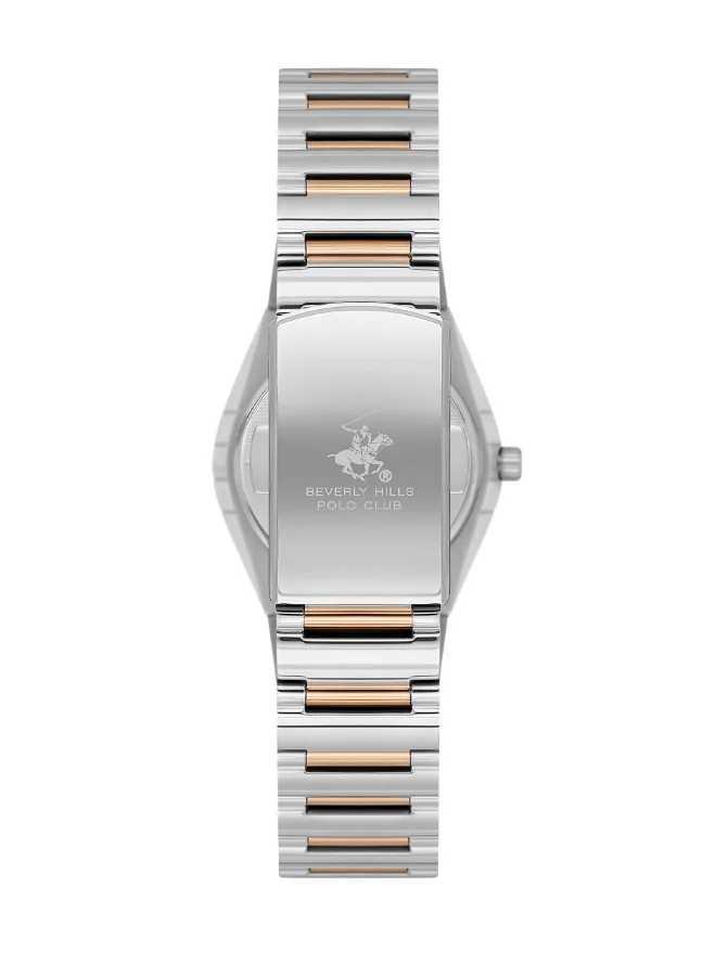 بيفرلي هيلز بولو كلوب Polo Club Women's Watch, Analog Display and Metal Strap - BP3611X.530, Silver