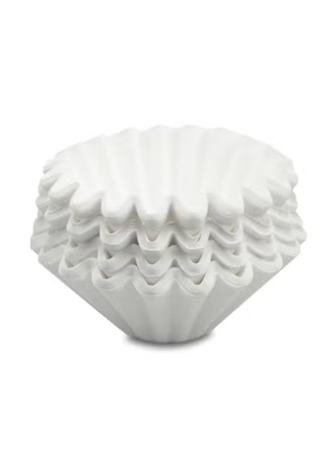 Kalita Wave Paper Coffee Filters I Smaller Size 155 I Pack of 3 (300 pcs) I Made in Japan - White  - Image 2