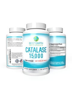 Best Earth Naturals Catalase 15 000 60 Day Supply Pure Catalase Antioxidant Enzyme  - Image 4
