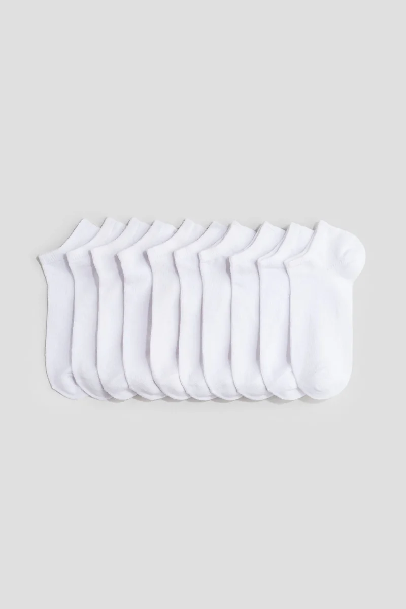 اتش اند ام جوارب رياضية-عبوة من 10 قطع