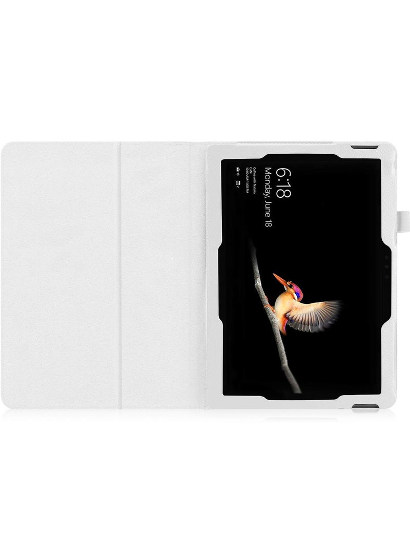 عام غطاء جلدي رفيع لسيرفس جو 3 (2021) مع حامل متكامل وحامل قلم، متوافق أيضًا مع سيرفس جو 2 (2020) وسيرفس جو (2018)، تصميم كتابي أنيق يوفر حماية شاملة مع إمكانية تعديل زوايا المشاهدة. - Image 2