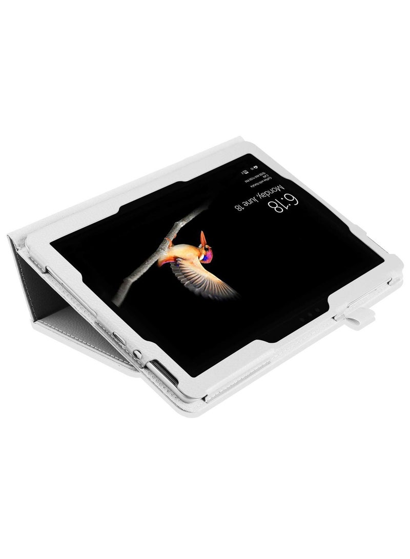 عام غطاء جلدي رفيع لسيرفس جو 3 (2021) مع حامل متكامل وحامل قلم، متوافق أيضًا مع سيرفس جو 2 (2020) وسيرفس جو (2018)، تصميم كتابي أنيق يوفر حماية شاملة مع إمكانية تعديل زوايا المشاهدة. - Image 3