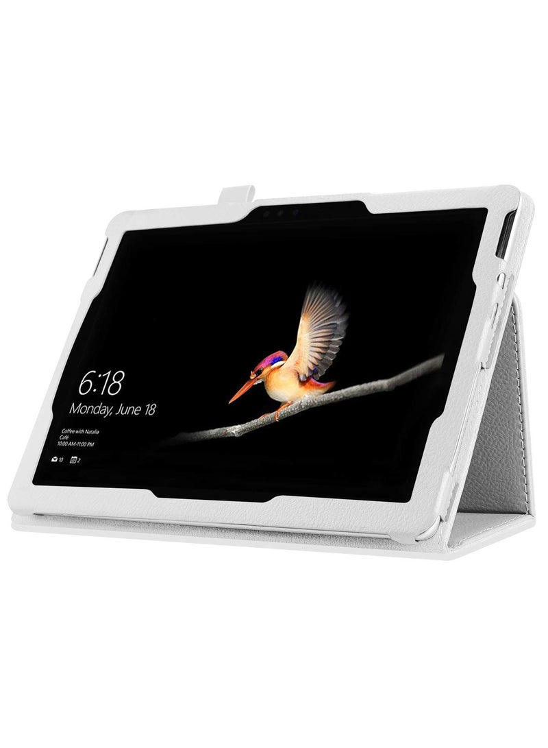 عام غطاء جلدي رفيع لسيرفس جو 3 (2021) مع حامل متكامل وحامل قلم، متوافق أيضًا مع سيرفس جو 2 (2020) وسيرفس جو (2018)، تصميم كتابي أنيق يوفر حماية شاملة مع إمكانية تعديل زوايا المشاهدة. - Image 4