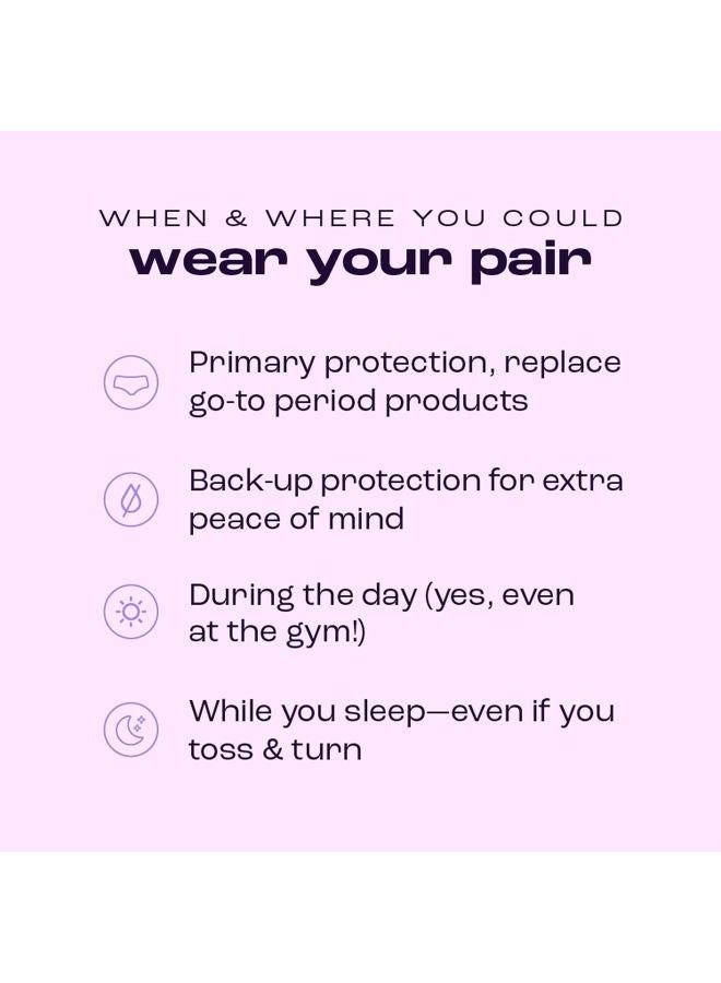 Bambody Absorbent Boxer: Period Underwear for All Day and Night Protection, 1 Pack: Black, 7 - Image 5